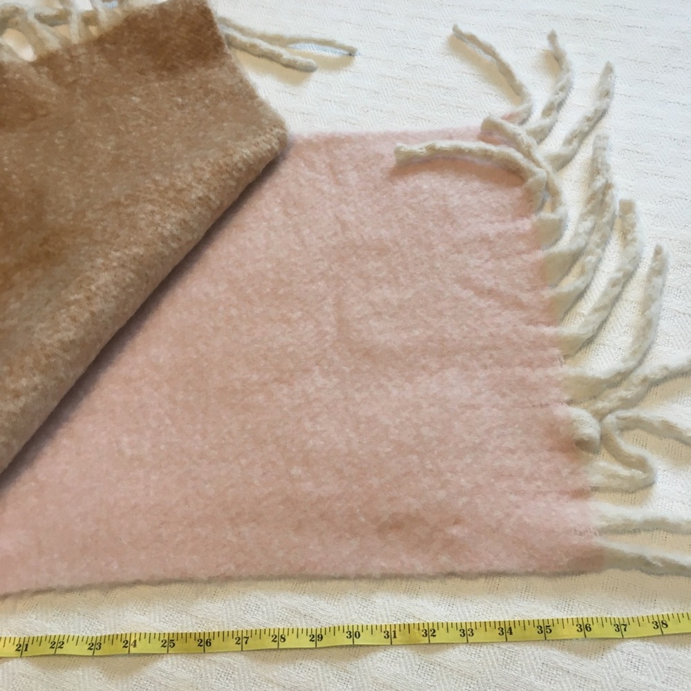 Luxurious Cream and Tan scarf